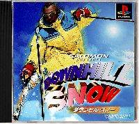 Downhill Snow JP Playstation  box art
